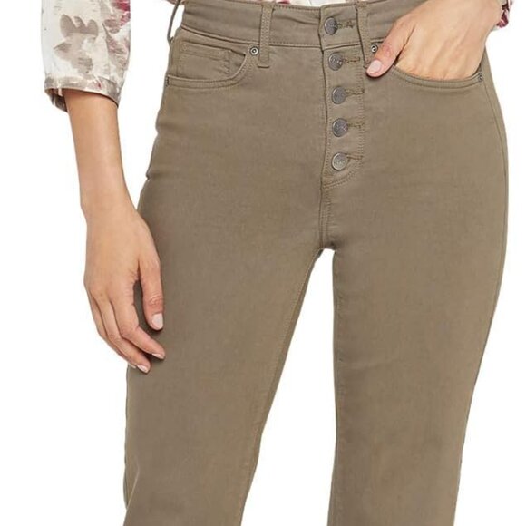 NYDJ High Rise Straight Jean - Picture 1 of 4